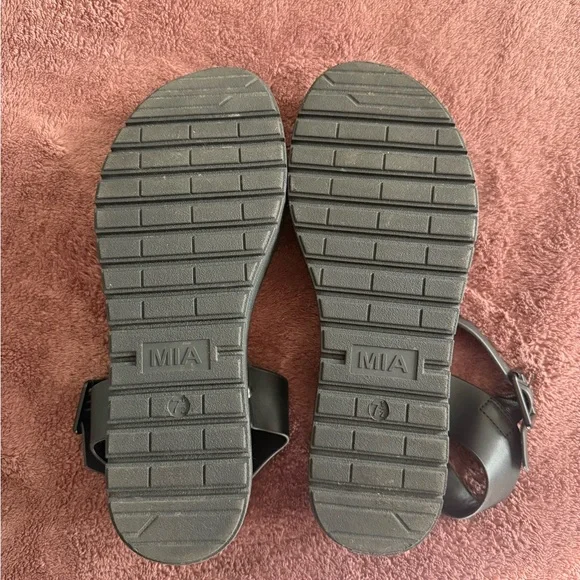 MIA Black Women's Sandals - Picture 4 of 5